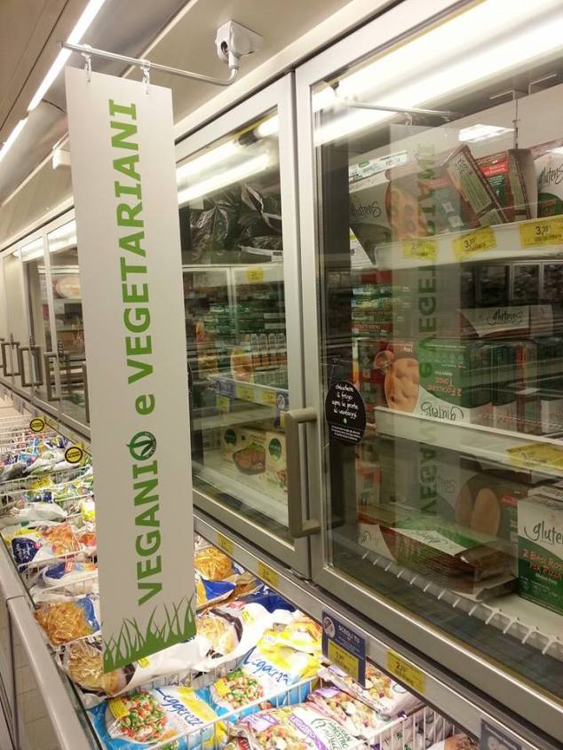 reparto vegetariano vegano coop