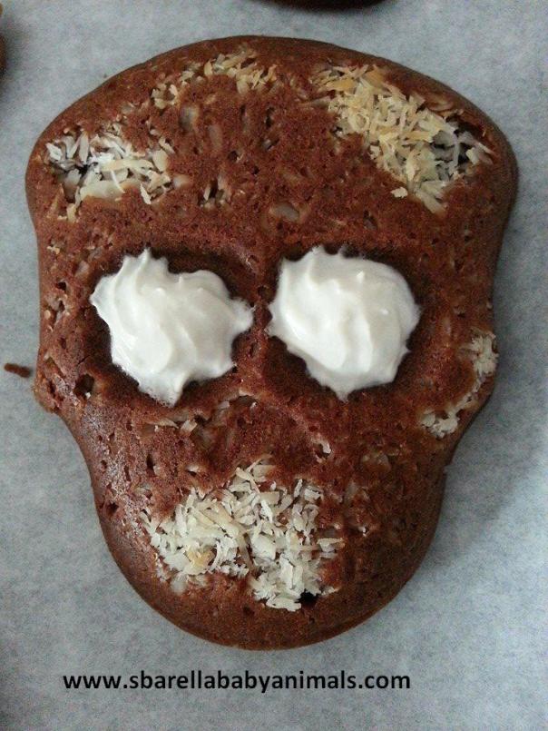 teschio cioccolato e cocco sbarellababyanimals