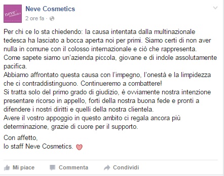 neve cosmetics